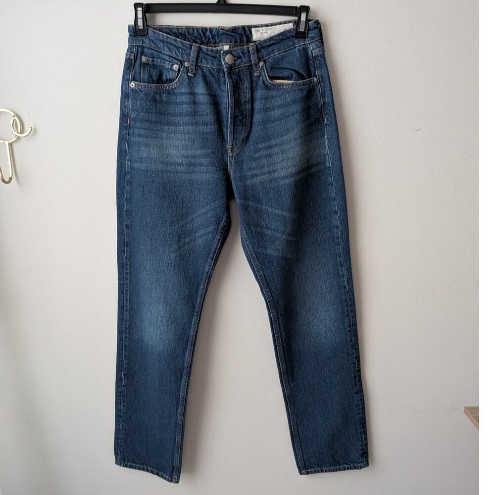 rag & bone maya high rise slim jeans in jasper